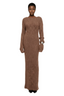 MUSERA Slouchy Long Sleeve Maxi Chunky Knit Dress