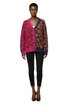 Mixed Ikat Leopard Cardigan