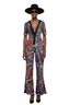Udo Adire Chiffon Jumpsuit – Hand-dyed Statement Wear