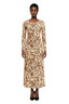 Women's Printed Cross-Neck Maxi Dress, Macy's Exclusive