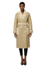 Women's Sherpa And Faux Leather Coat