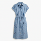 Women's Star Printed A-Line Dress