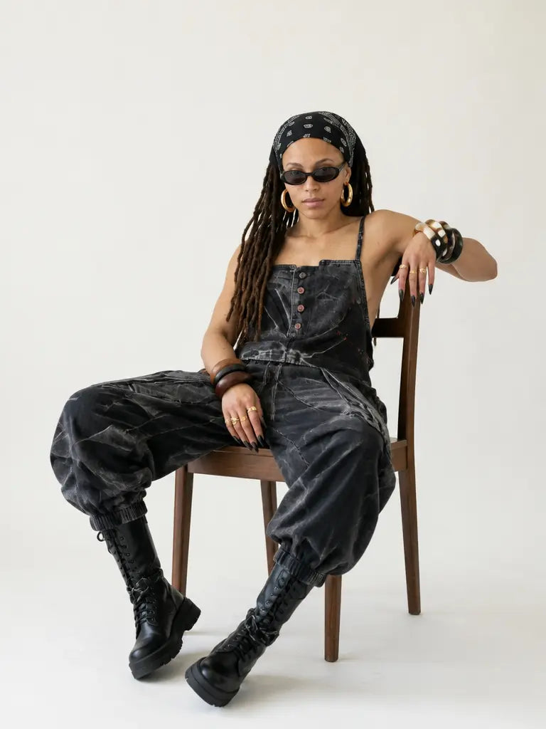 Unstoppable Patchwork Denim Bloomer Set