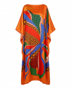 Energetic Printed Loose Kaftan