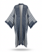 Boundless Striped Boho Kimono