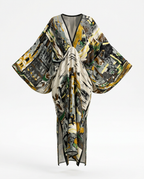Lively Printed Bohemian Maxi Dress