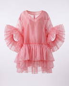 Divine Tiered Ruffle Mini Dress