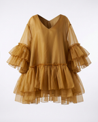 Divine Tiered Ruffle Mini Dress