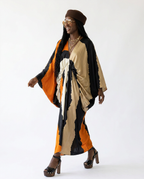 Free Spirit Printed Oversized Kaftan