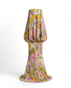 Worthy Floral Print Maxi Dress