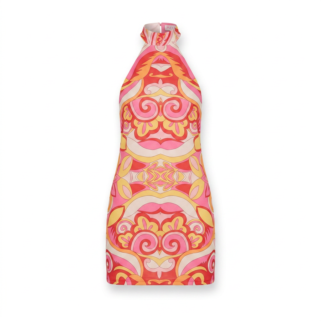 Nhulla Halter Mini Dress