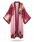 Divine Printed Silk Kimono