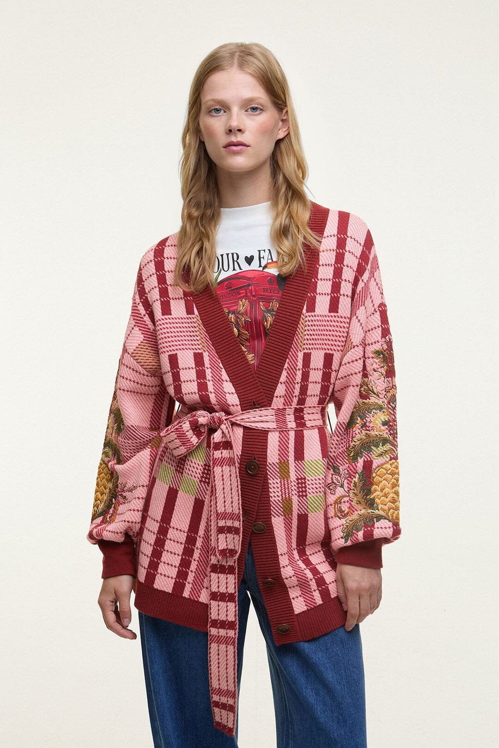 Luisa Embroidered Cardigan