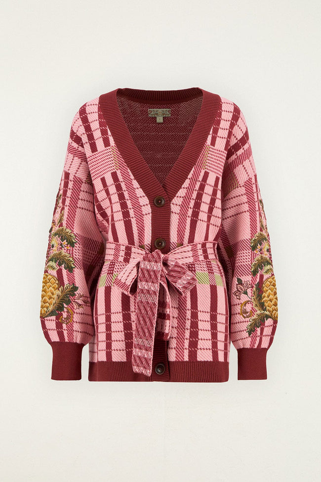 Luisa Embroidered Cardigan Hover Image