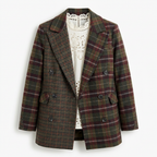 Combo Collar Hourglass Blazer