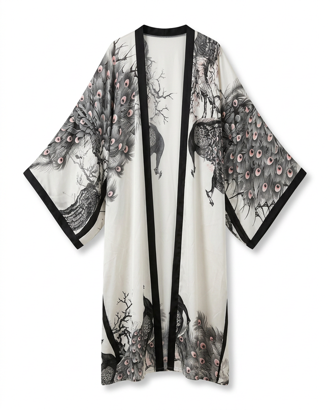 Divine Printed Boho Kaftan Hover Image