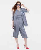 Women's Flower Pin Pinstripe Blazer, Macy's Exclusive-Molly Rogers Capsule Collection