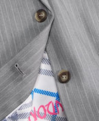 Women's Flower Pin Pinstripe Blazer, Macy's Exclusive-Molly Rogers Capsule Collection
