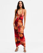 RACHEL Rachel Roy Women's Thalassa Printed Mesh Dress