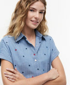 Women's Star Printed A-Line Dress