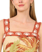 Vince Camuto Women's Square Neck Sleeveless Maxi Dress