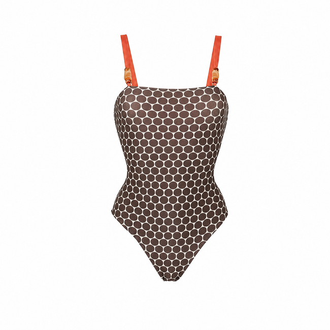 Free Spirit Printed One-Piece Swimsuit Hover Image