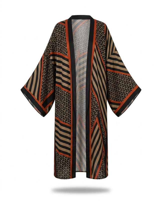 Sovereign Printed Boho Kaftan Hover Image