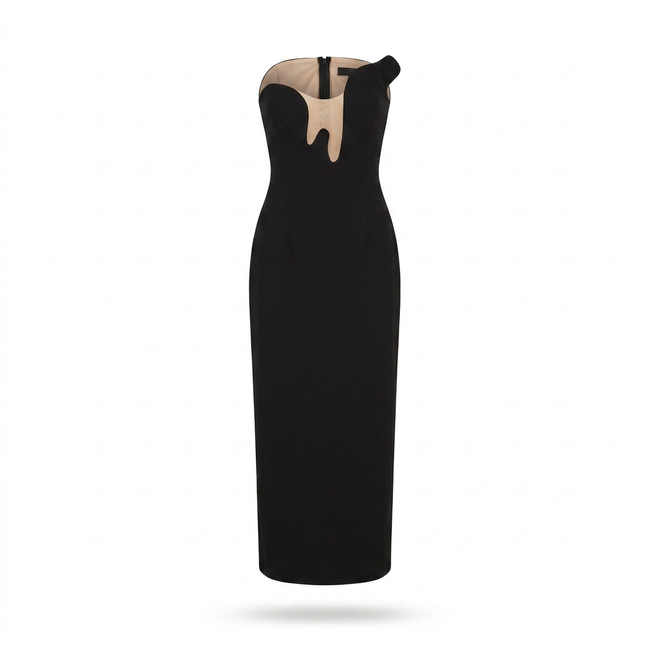Rosalyn Midi Dress Hover Image