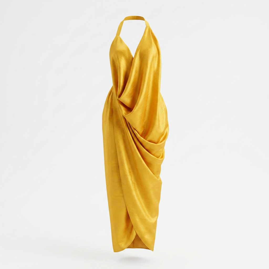 Abiacham Silk-Blend Maxi Dress - Elegant Evening Wear