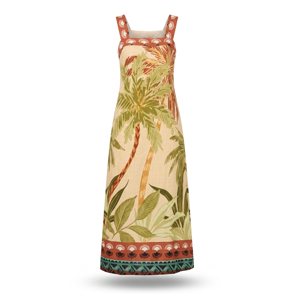 Vince Camuto Women's Square Neck Sleeveless Maxi Dress