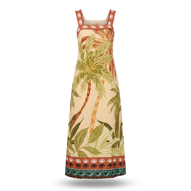 Vince Camuto Women's Square Neck Sleeveless Maxi Dress Hover Image