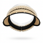 Radiant Pearl Straw Sun Hat