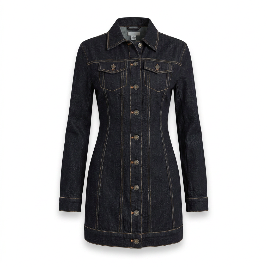 Rider Denim Mini Dress