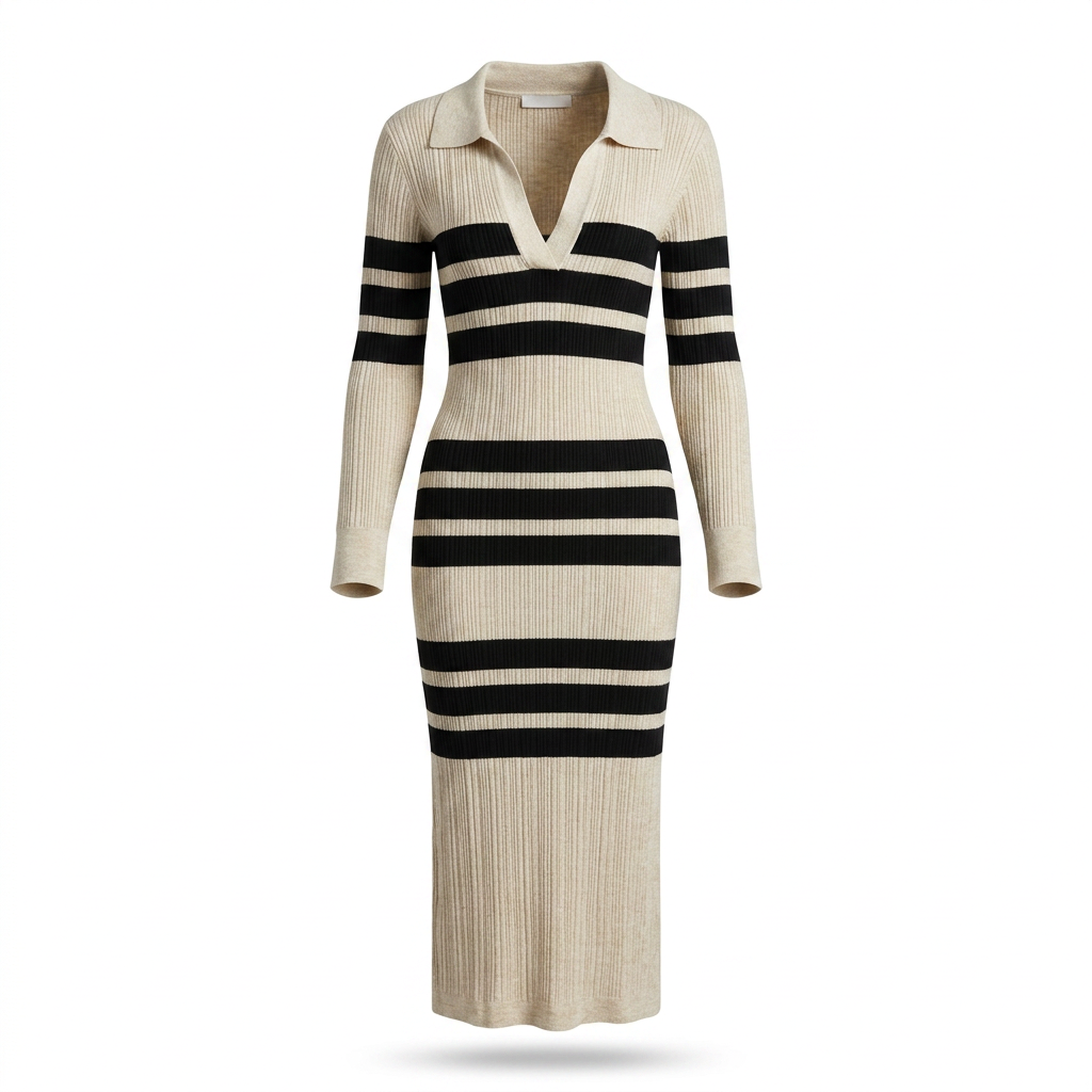 The Lourdes Knit Dress