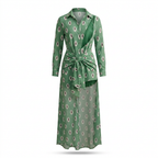 Igba Deconstructed Maxi Shirt Dress - Asymmetric & Sculpted
