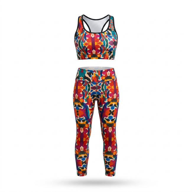 Sculpt & Support Padded Sports Bra | Moisture-Wicking Luxe Activewear Hover Image