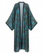 Free Spirit Printed Silk Kaftan