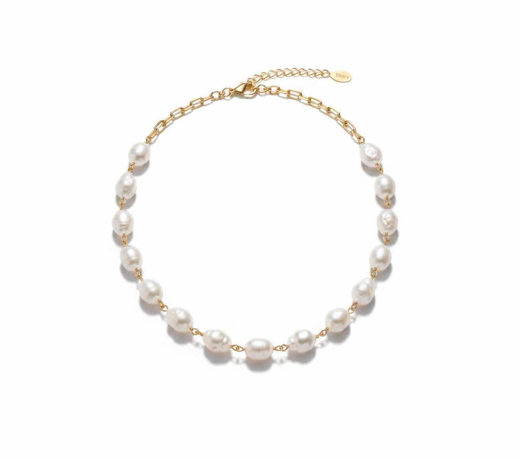 Worthy Baroque Freshwater Pearl Choker