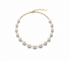 Worthy Baroque Freshwater Pearl Choker