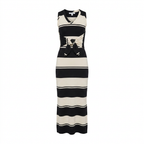 Striped Long Dress