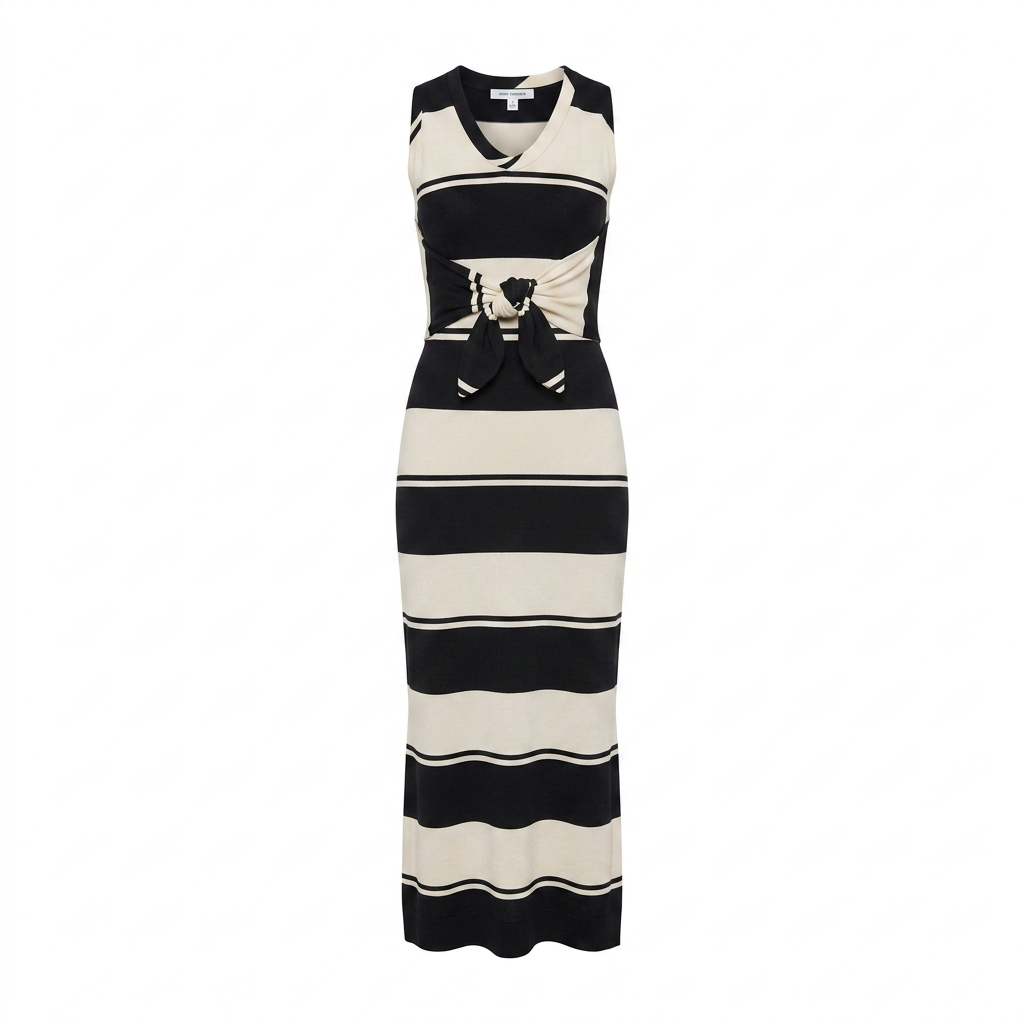 Striped Long Dress