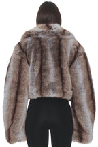 Stephanie Faux Fur Coat