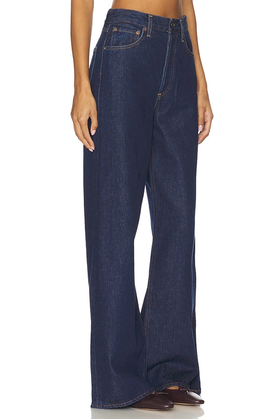 Dame High Rise Wide Leg Jeans