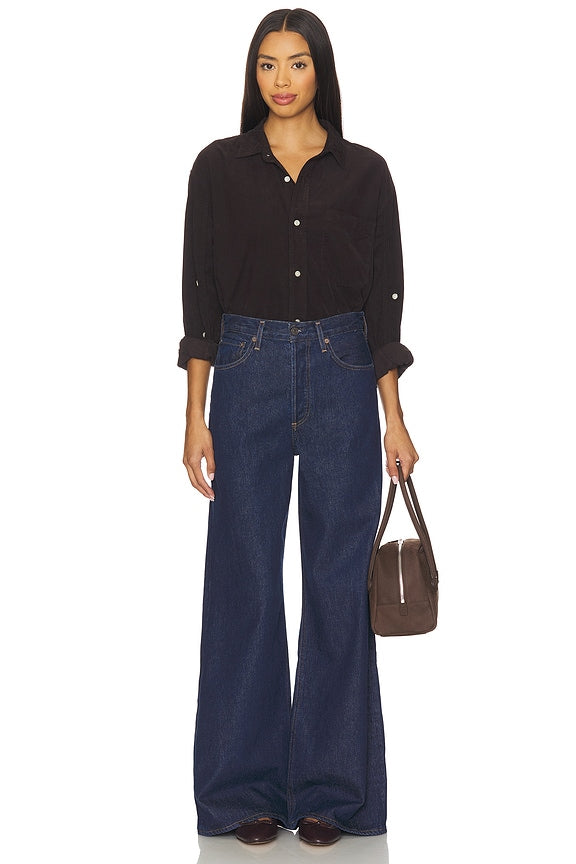Dame High Rise Wide Leg Jeans