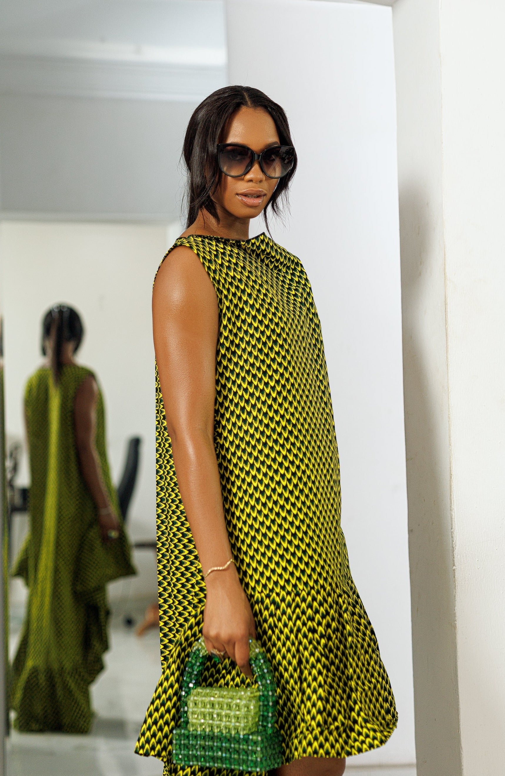 Agulu Ruffle Dress - Final Sale