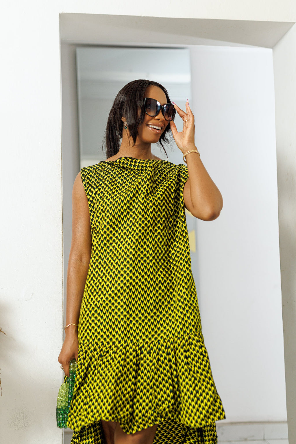 Agulu Ruffle Dress - Final Sale