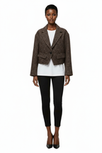 Ria Cropped Back Jacket