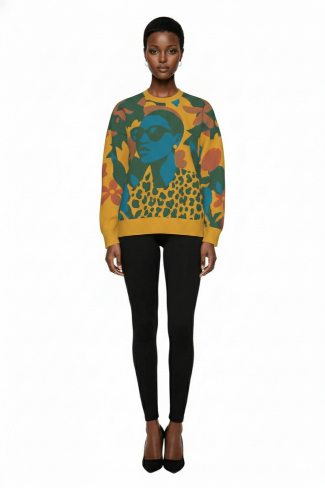 Aura Icon Knit Sweater Hover Image