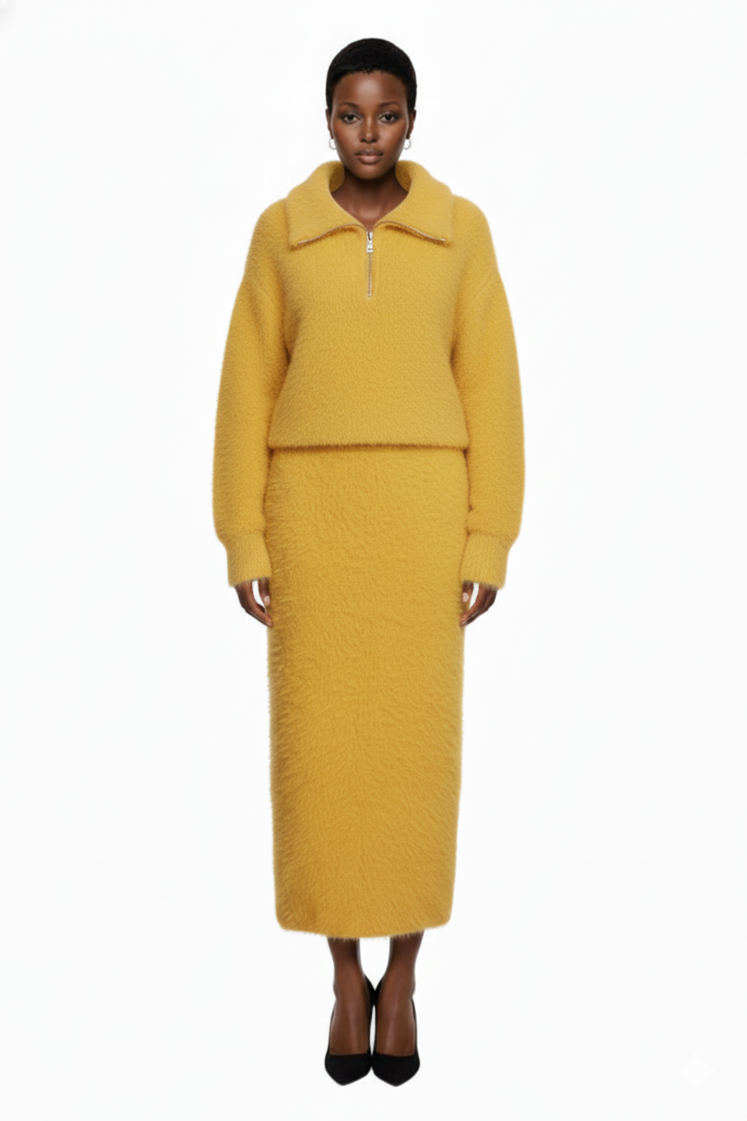 Aveloria Modichic High Street Commuting Fashion Bright Yellow