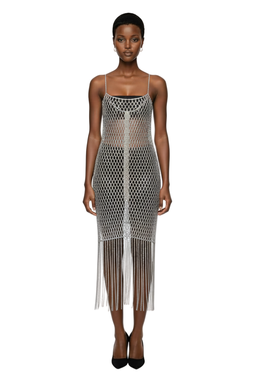 BURBERRY Midi dress Blush 100% Polyamide